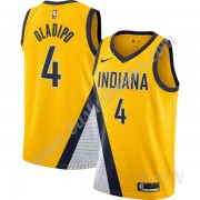 Barn Basketball Drakter Indiana Pacers 2019-20 Victor Oladipo 4# Gull Finished Statement Edition Swi..